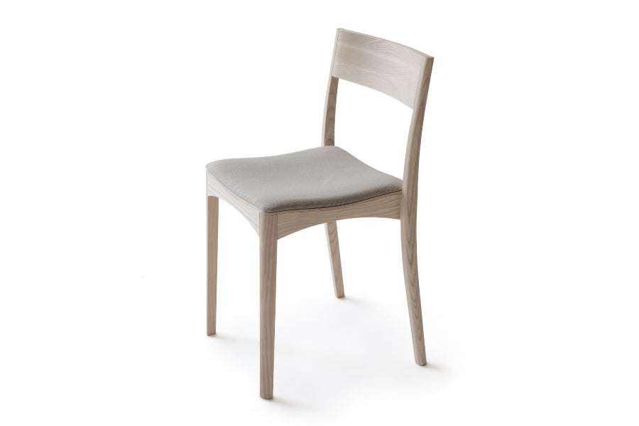 October Light Chair by Nikari, showing corner view of october light chair.