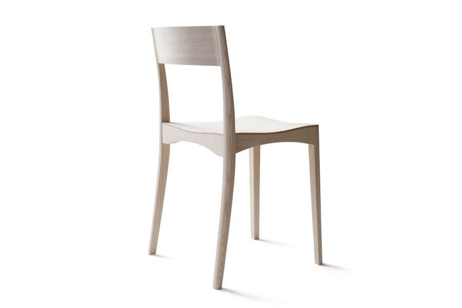 October Light Chair by Nikari, showing back view of october light chair.