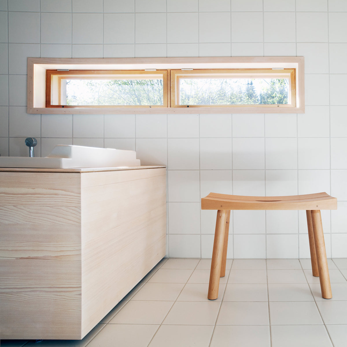 Periferia KVJ3 Stool by Nikari, showing periferia kvj3 stool in live shot.