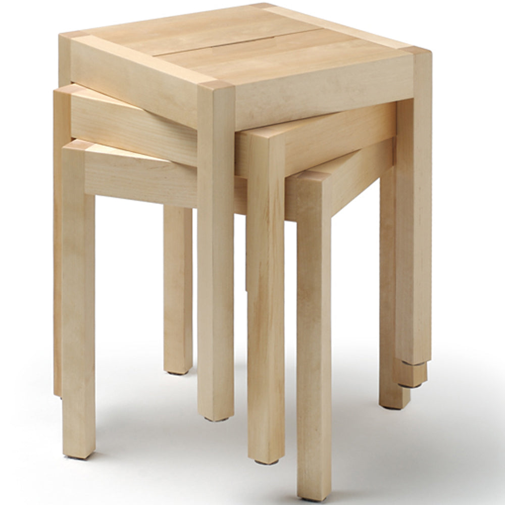 Seminar KVJ1 Stool by Nikari, showing seminar kvj1 stool in stack position.
