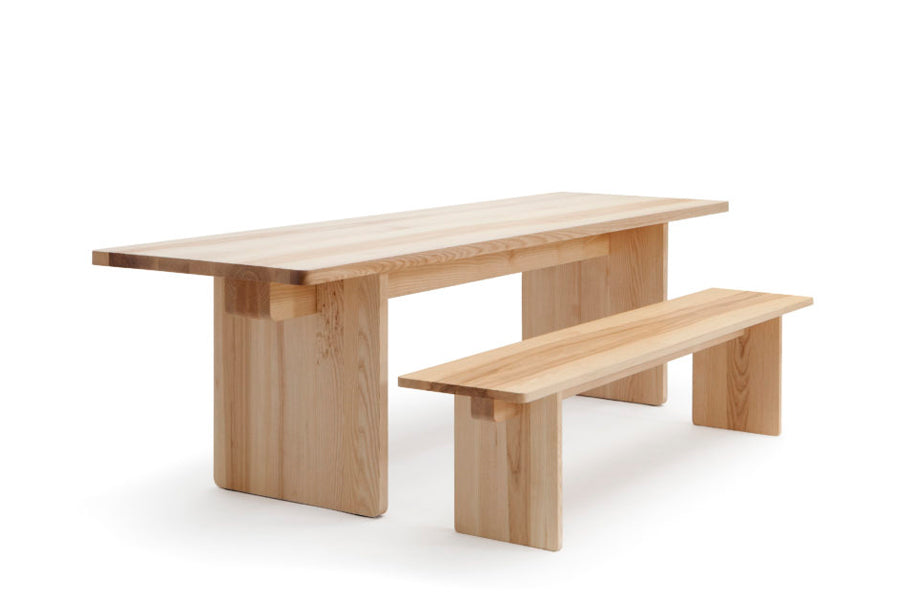Skandinavia Edi Bench by Niakri, showing skandinavia edi bench with edi table.