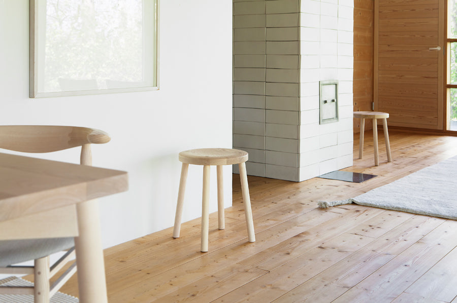 Storia Stool by Nikari, showing storia stool in live shot.