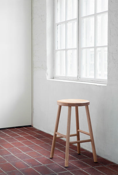 Storia Stool by Nikari, showing storia stool in live shot.