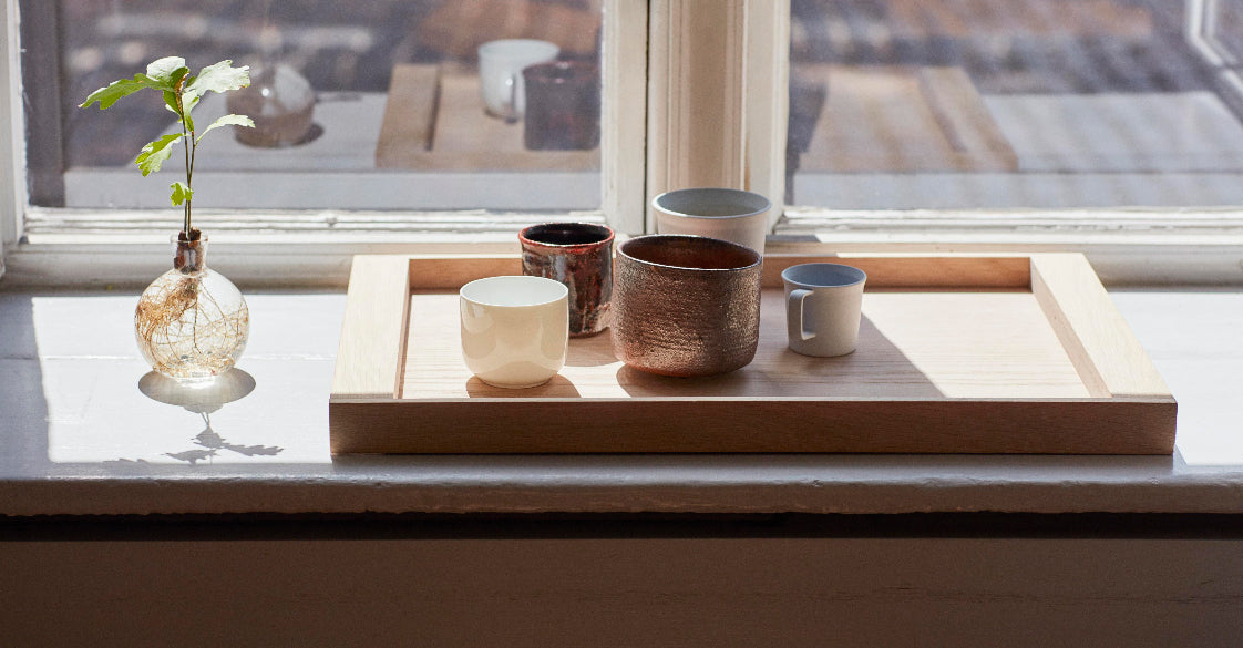 No. 10 Tray by Skagerak, showing no. 10 tray in live shot.