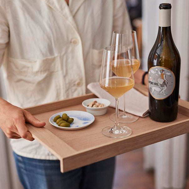 No. 10 Tray by Skagerak, showing no. 10 tray in live shot.