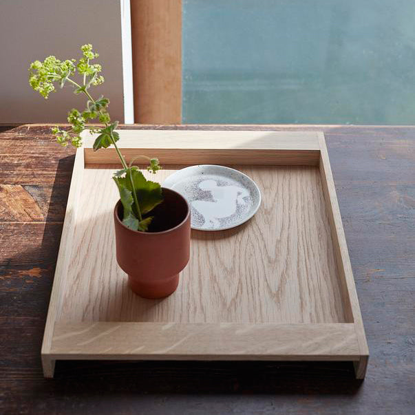 No. 10 Tray by Skagerak, showing no. 10 tray in live shot.
