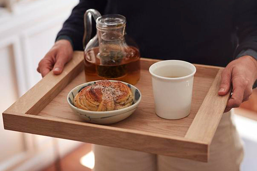 No. 10 Tray by Skagerak, showing no. 10 tray in live shot.
