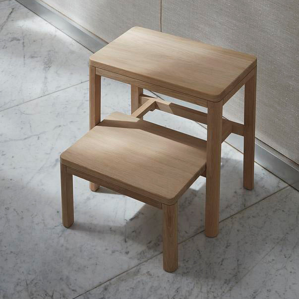 Noboru Step Ladder by Skagerak, showing noboru step ladder in live shot.