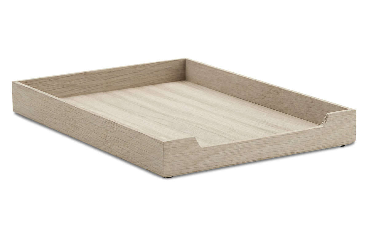 Nomad Letter Tray by Skagerak - Natural Oak Wood.