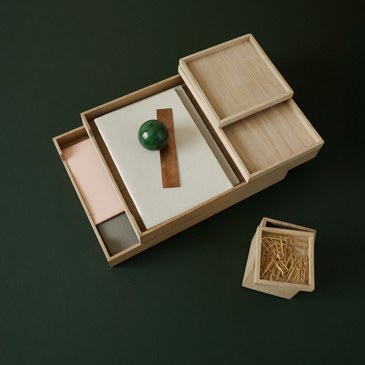 Nomad Pen Holder by Skagerak, showing nomad pen holder in live shot.