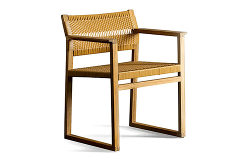 Noosa Dining Chair by Harbour - Natural Teak Wood.