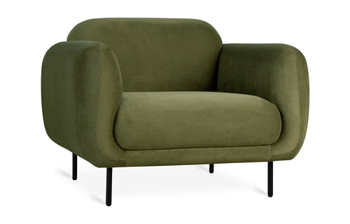 Nord Lounge Chair by Gus Modern - Grove Cassella Fabric.