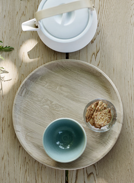 Nordic Tray by Skagerak, showing nordic tray in live shot.