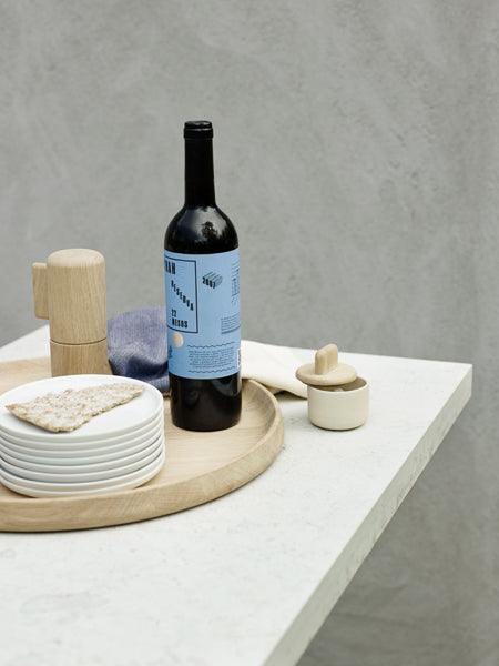 Nordic Tray by Skagerak, showing nordic tray in live shot.
