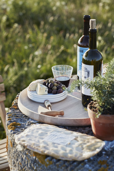 Nordic Tray by Skagerak, showing nordic tray in live shot.