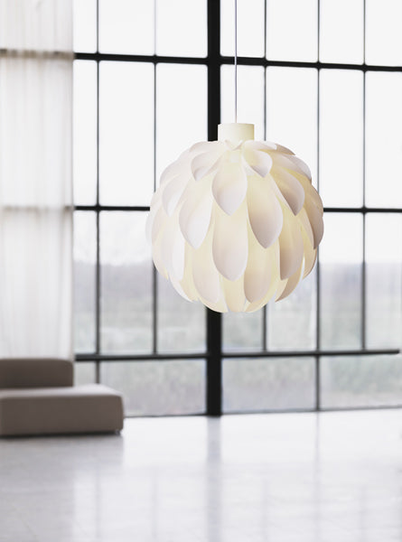 Norm Pendant Lamp by Normann Copenhagen, showing norm pendant lamp in live shot.