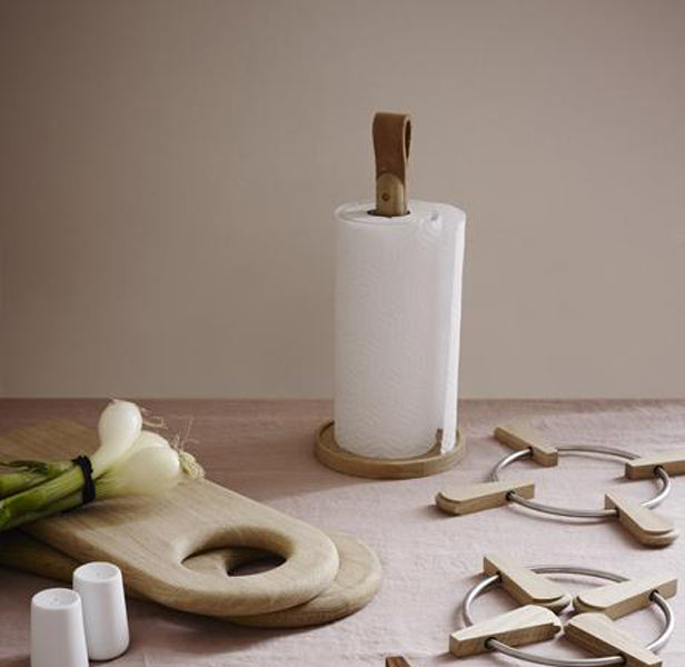 Norr Paper Towel Holder by Skagerak, showing norr paper towel holder in live shot.