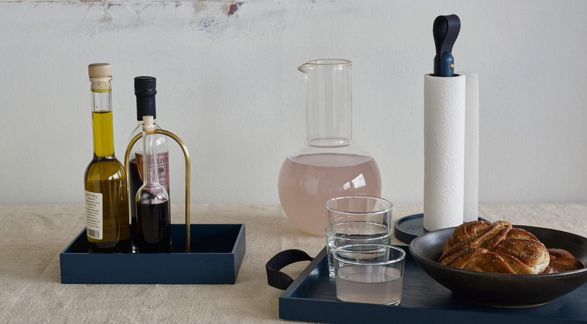 Norr Paper Towel Holder by Skagerak, showing norr paper towel holder in live shot.