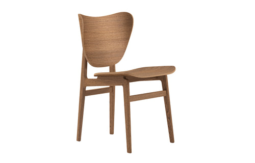 Elephant Dining Chair by Norr11 - Light Smoked Oak, No Upholstery.