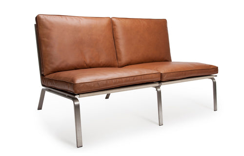 Man Two Seater Sofa by Norr11 - Cat 3 Leather Upholstery