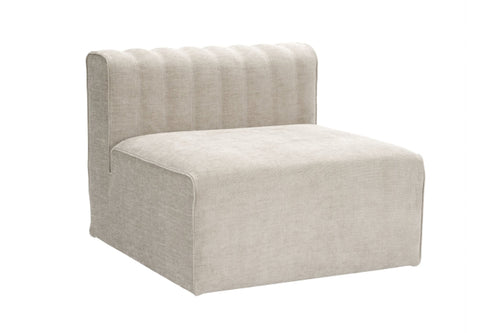 Riff Modular Sectional Pieces by Norr11, showing riff sofa center, cat 1 upholstery.