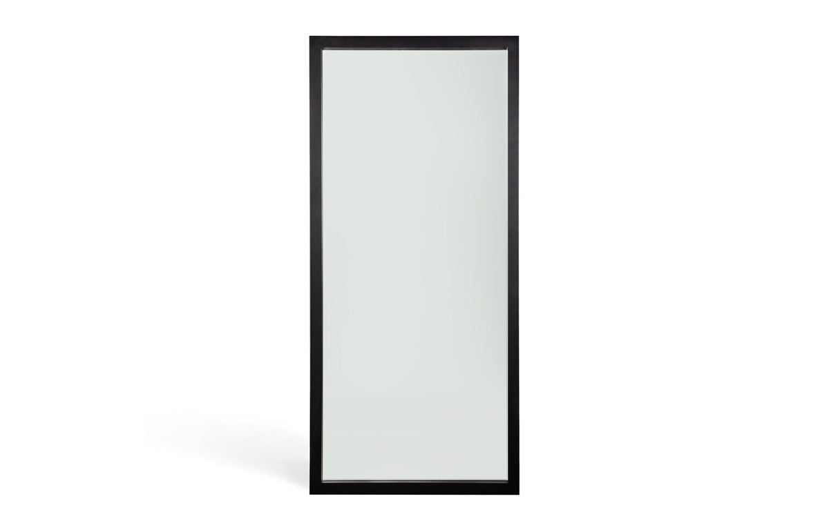 Light Frame Floor Mirror by Ethnicraft - Black Oak Wood.