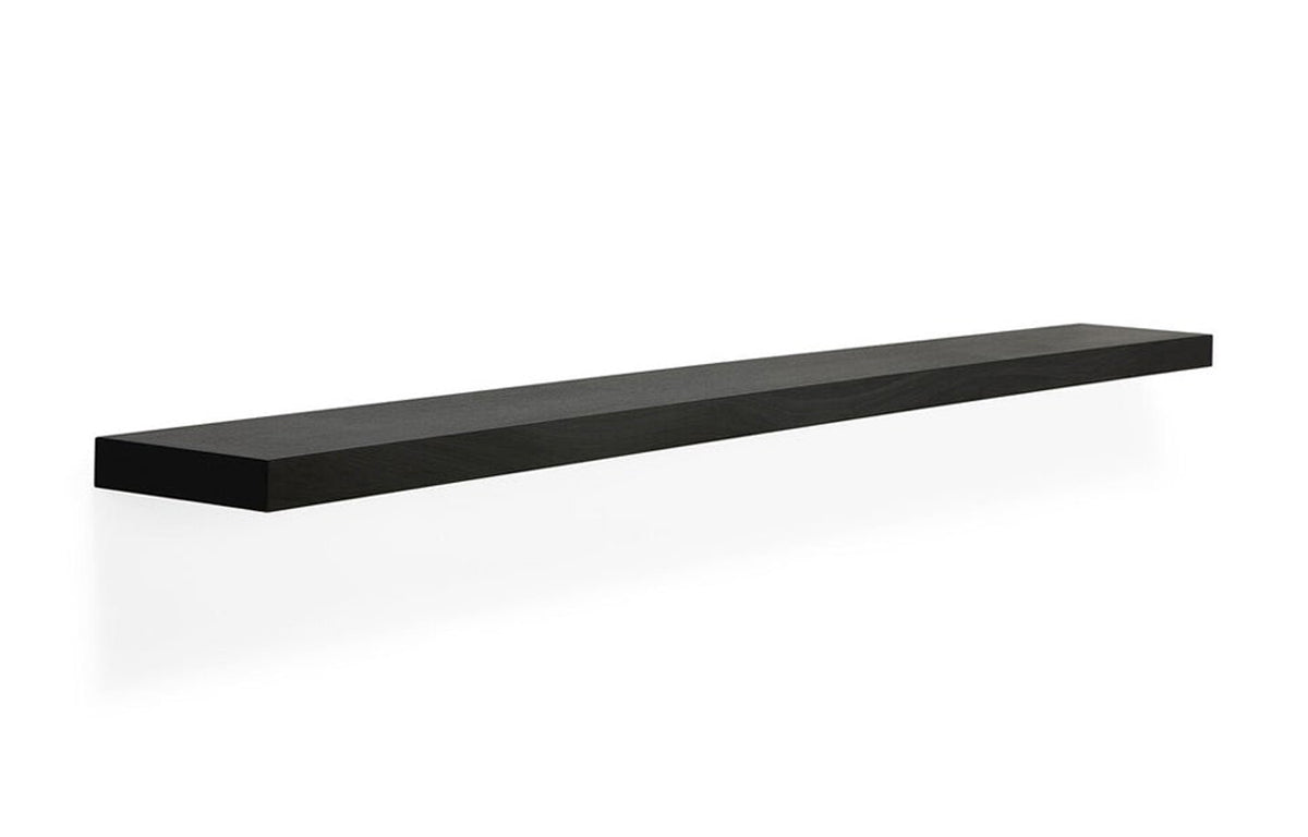 Wall Shelf by Ethnicraft - 83" x 9", Black Oak Wood.