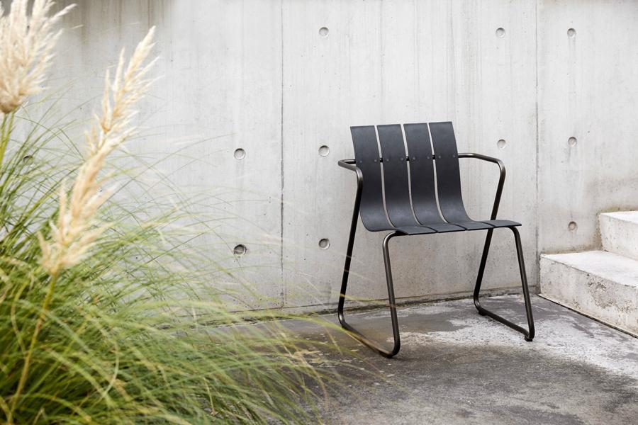Ocean Dining Chair by Mater, showing ocean dining chair in live shot.
