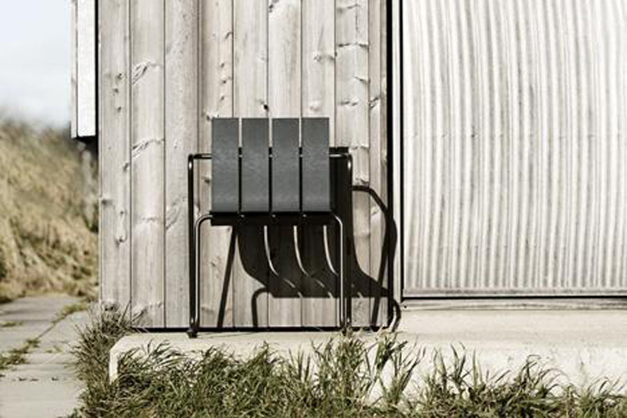 Ocean Dining Chair by Mater, showing ocean dining chair in live shot.