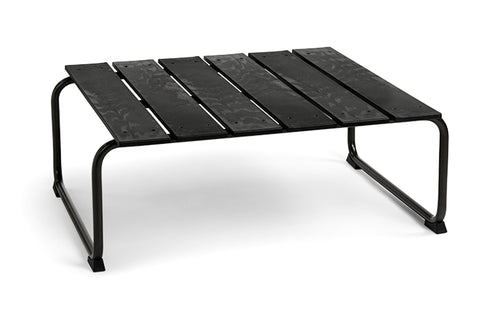 Ocean Lounge Table by Mater - Black Plastic Top.