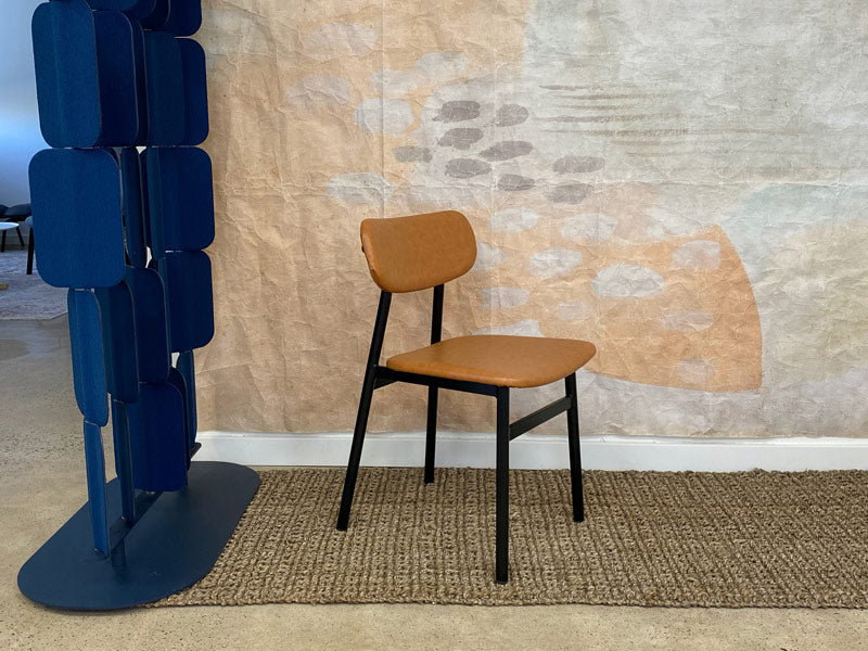 Ojai Chair by Kollektiff, showing of ojai chair in live shot.