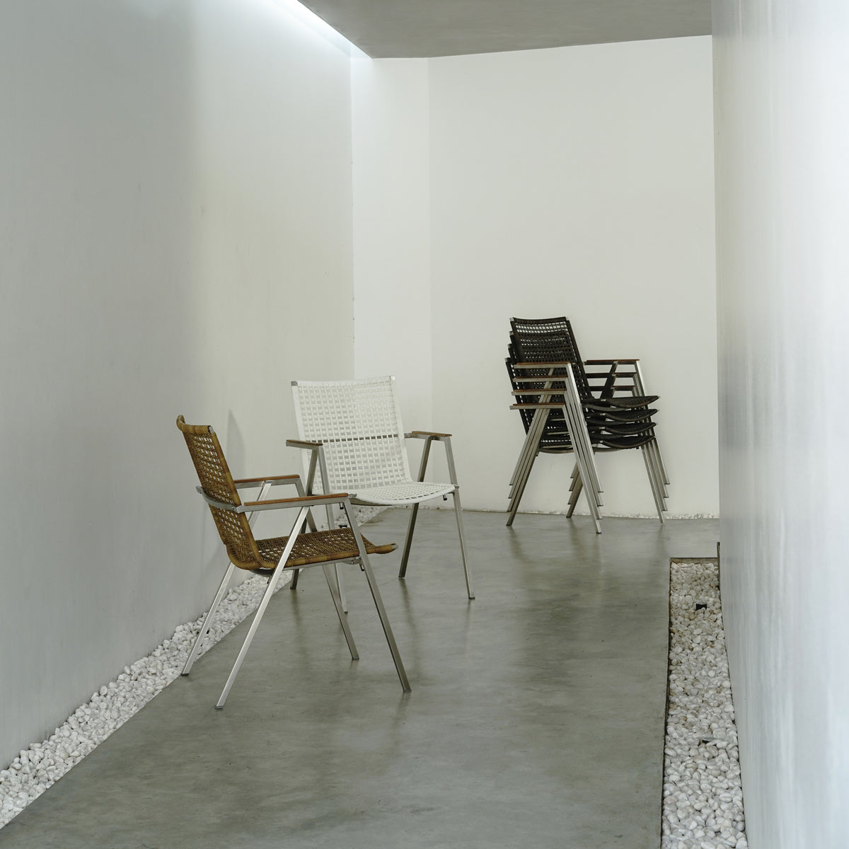Olaf Dining Armchair by Mamagreen, showing olaf dining armchairs in live shot.