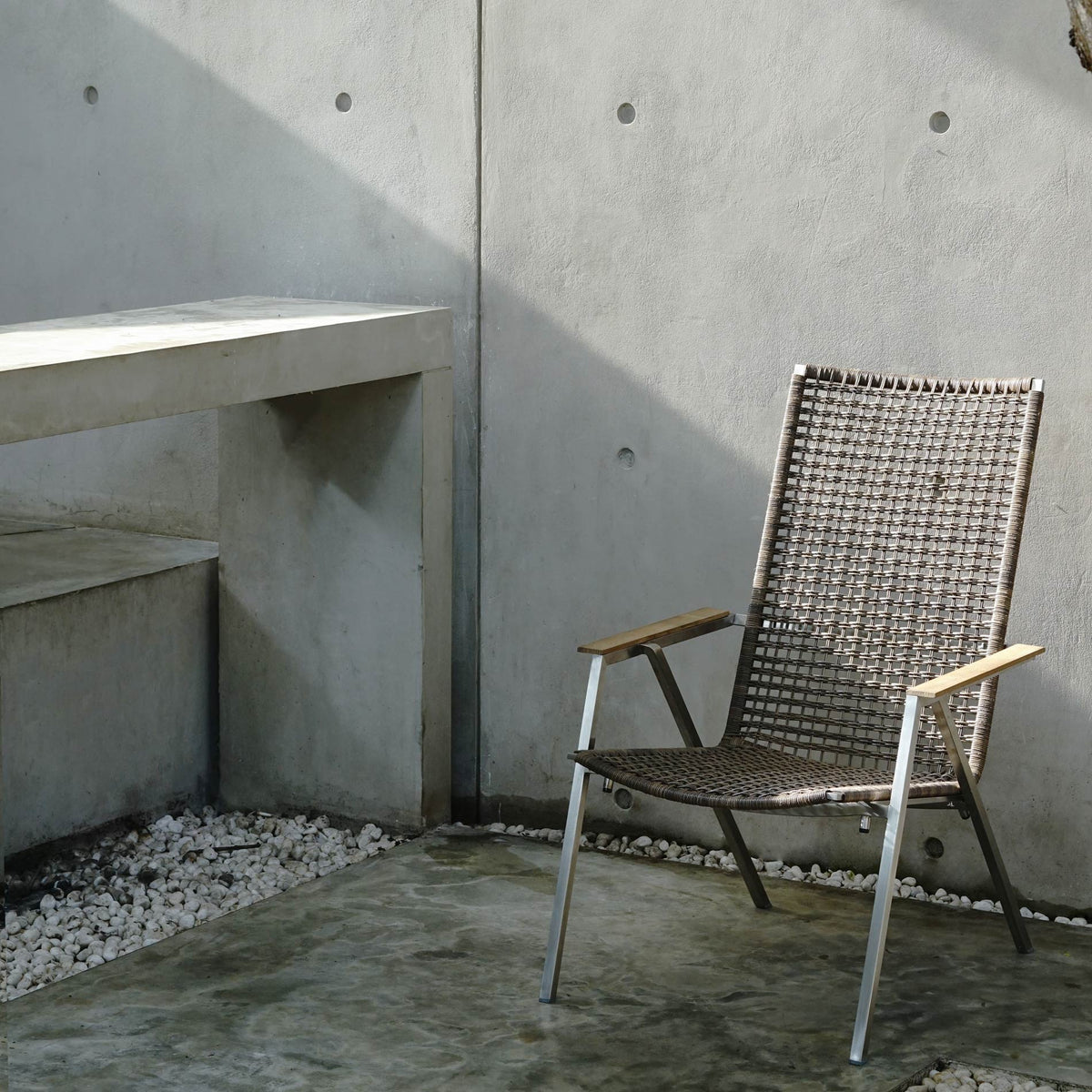 Olaf Easy Armchair by Mamagreen, showing olaf easy armchair in live shot.