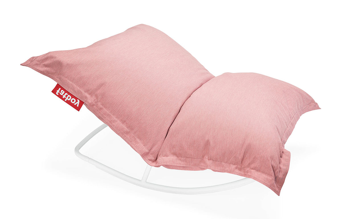 Original Outdoor Bean Bag by Fatboy - Blossom Sunbrella Fabric + Rocker.
