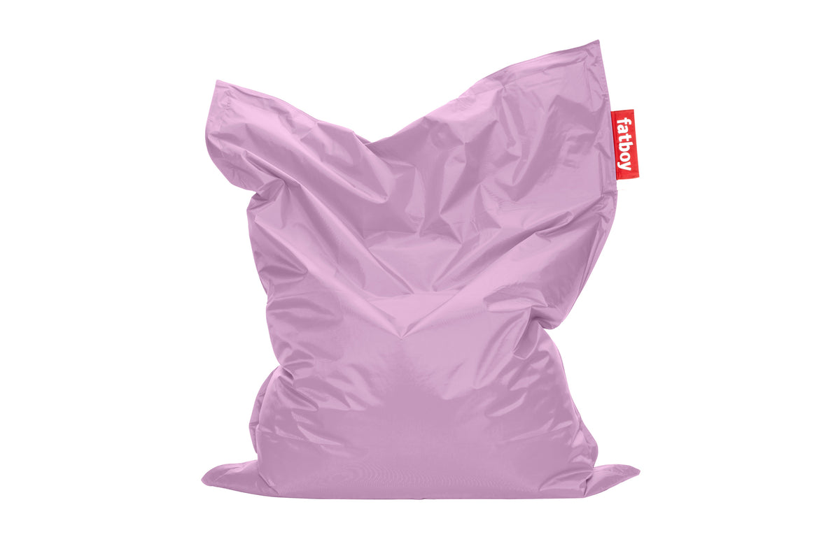 Original Slim Bean Bag Fatboy - Lilac Nylon Fabric.