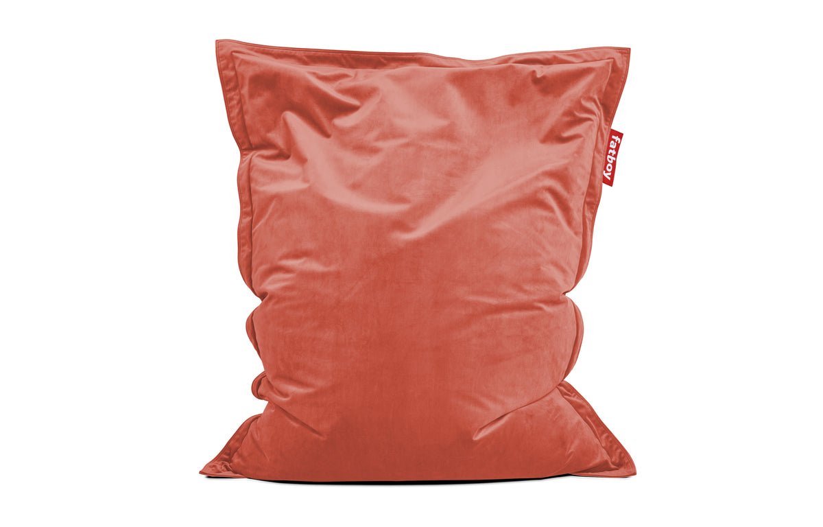 Original Slim Velvet by Fatboy - Rhubarb (Recycled).