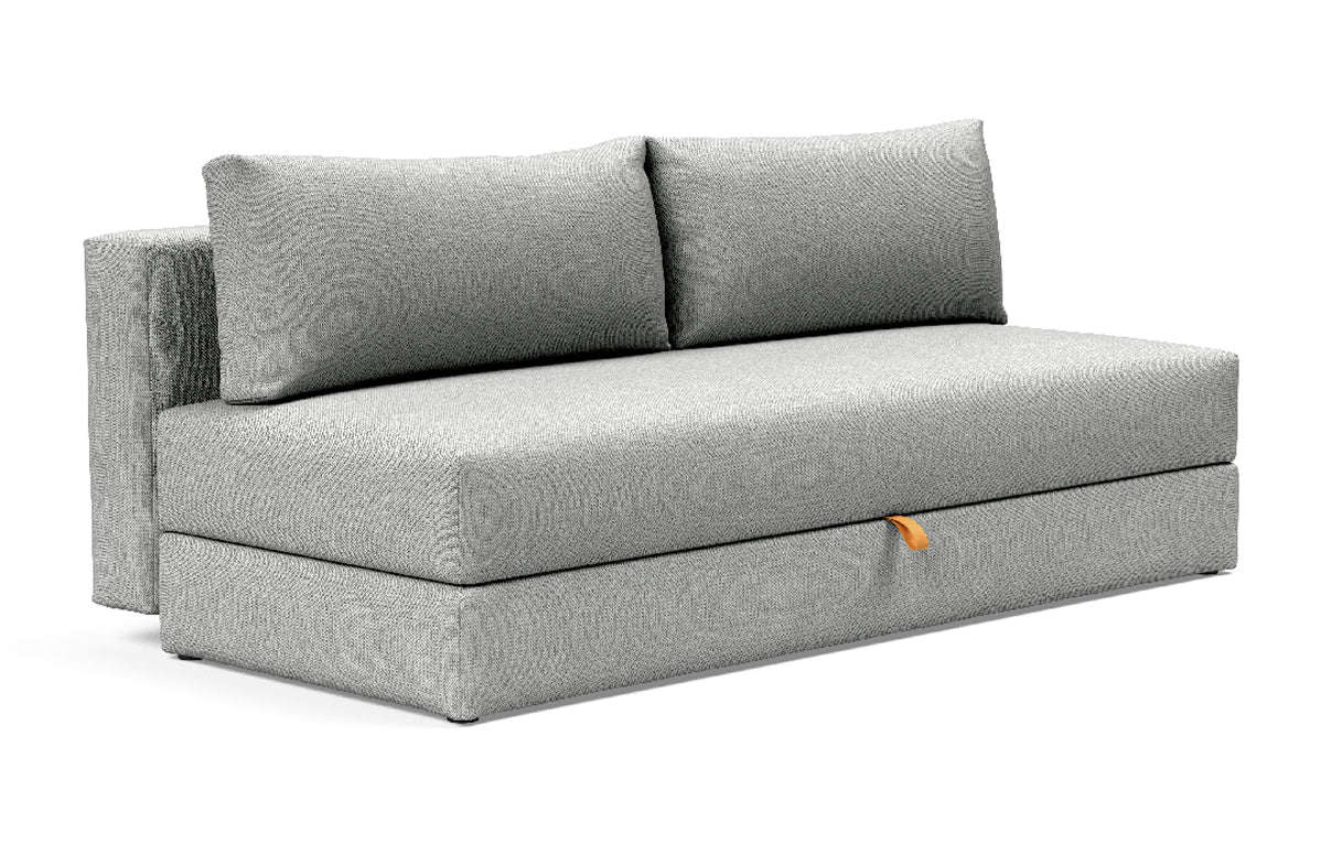Osvald Sofa Bed by Innovation - 590 Micro Check Grey