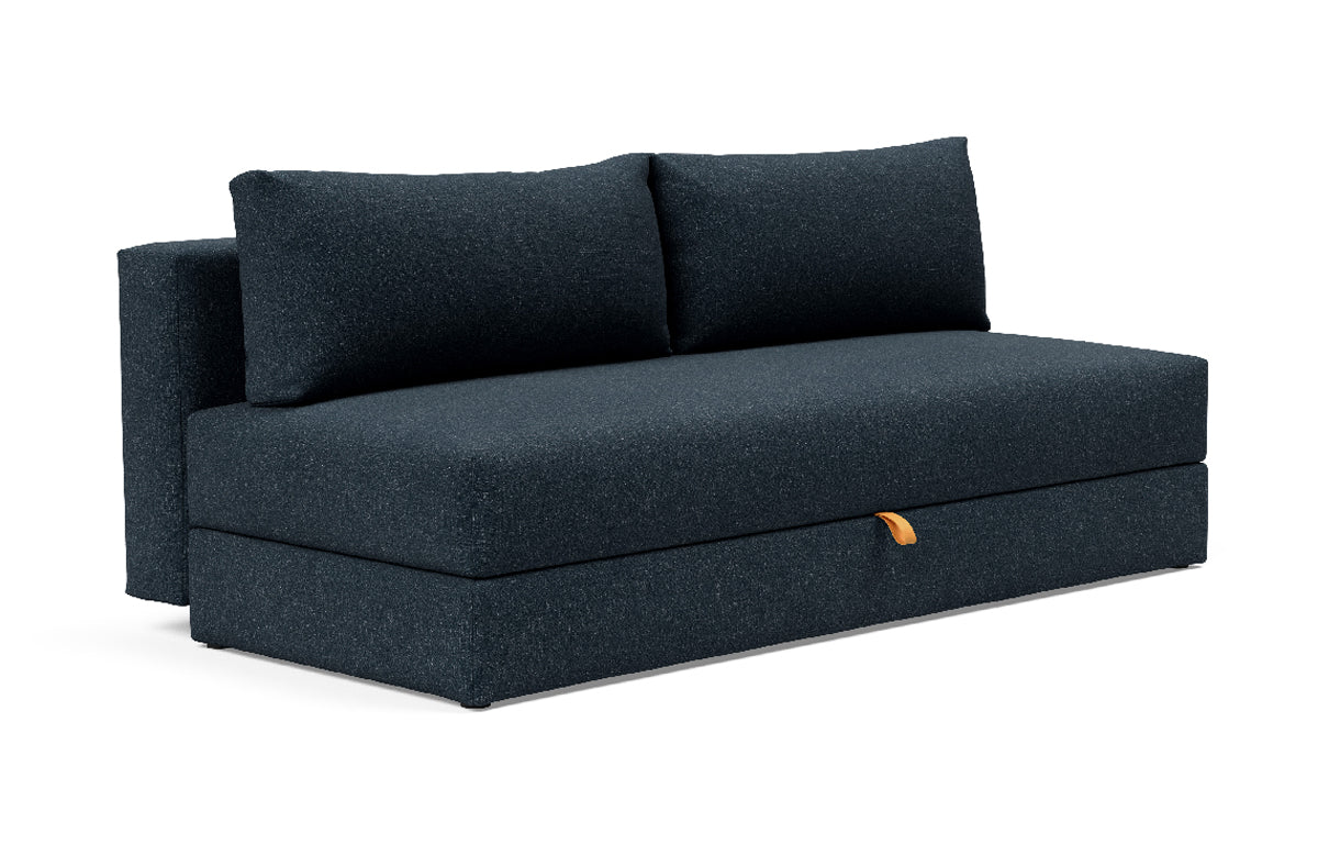 Osvald Sofa Bed by Innovation - 515 Nist Blue.