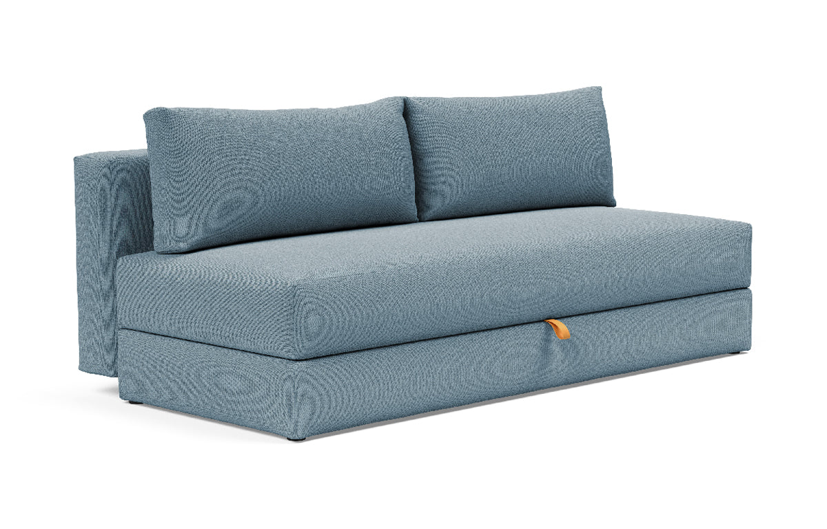 Osvald Sofa Bed by Innovation - 558 Soft Indigo.