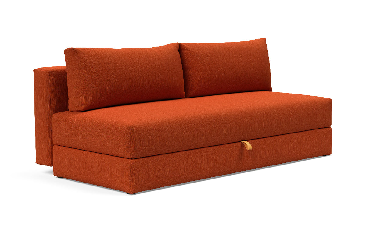 Osvald Sofa Bed by Innovation - 506 Elegance Paprika (stocked).