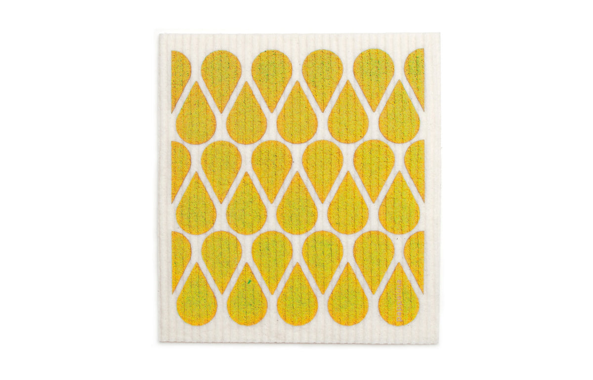 Otis Dish Cloth by Pappelina - Mustard Cloth.