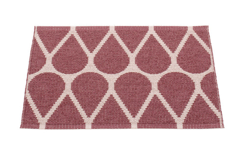 Otis Rose Taupe & Pale Rose Runner Rug by Pappelina - 28