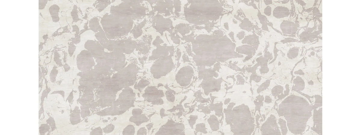 Ottoglio OO100 Rug by Second Studio, showing closeup view of ottoglio oo100 rug by second studio in cream & taupe.