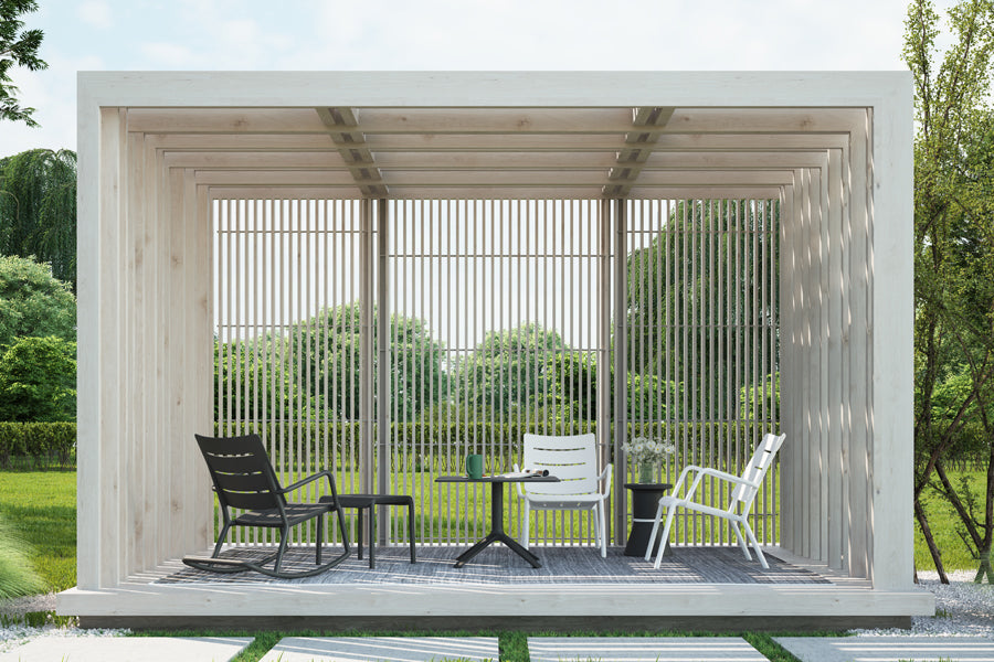 Outo Lounge Chair by Toou, showing outo lounge chair in live shot.
