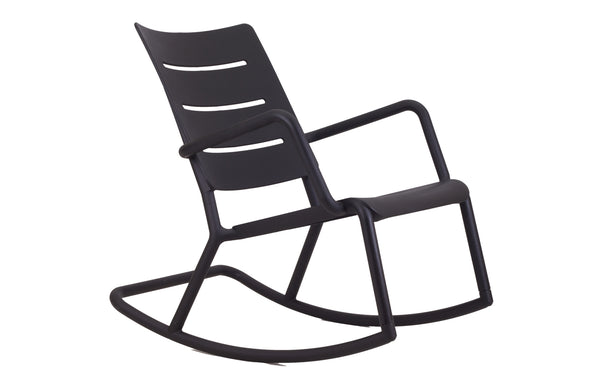 Outo Rocking Chair by Toou - Black.