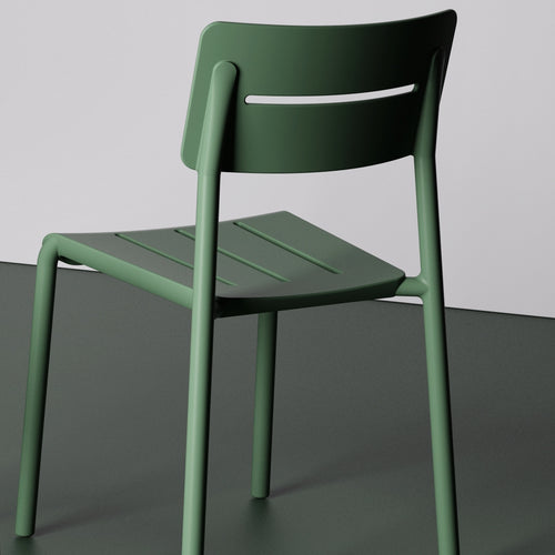 Outo Side Chair by Toou, showing outo side chair in live shot.