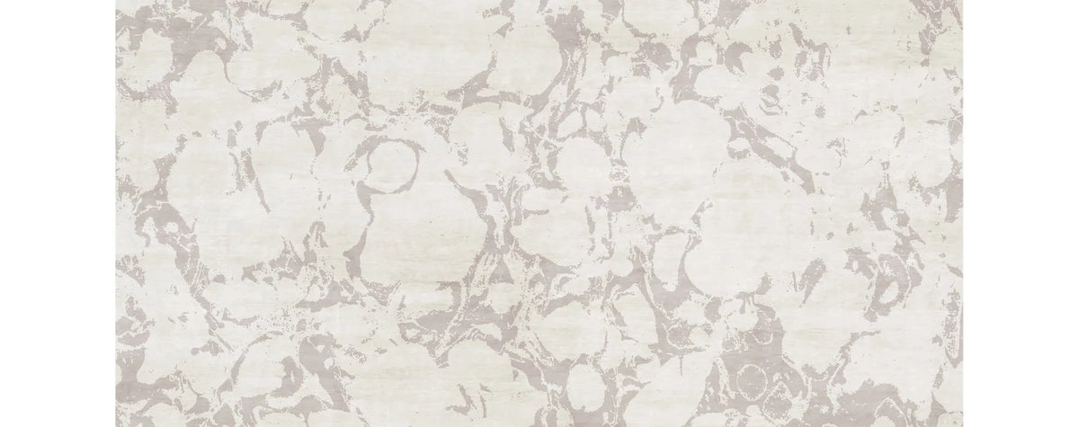 Oviglio OO200 Rug by Second Studio, showing closeup view of oviglio oo200 rug by second studio in cream & taupe.