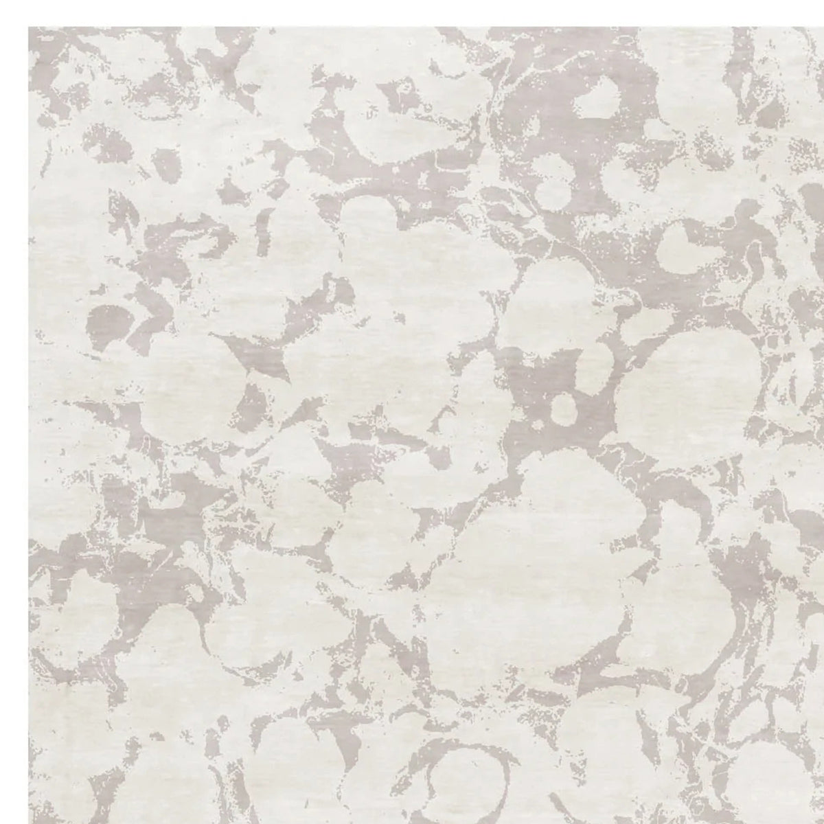 Oviglio OO200 Rug by Second Studio, showing closeup view of oviglio oo200 rug by second studio in cream & taupe.