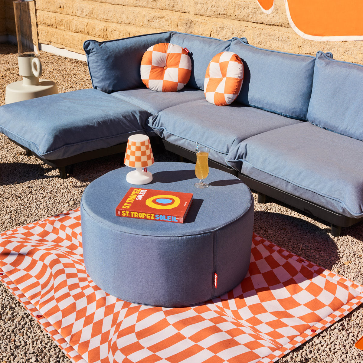Paletti Sectional by Fatboy, showing paletti sectional in live shot.