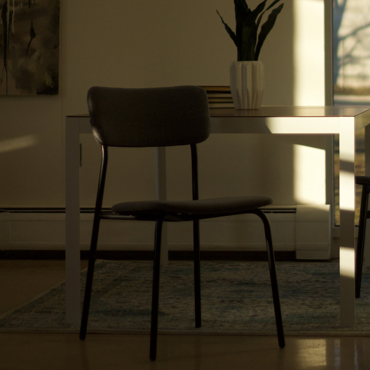 Paloma Dining Chair by Kollektiff, showing paloma dining chair in live shot.